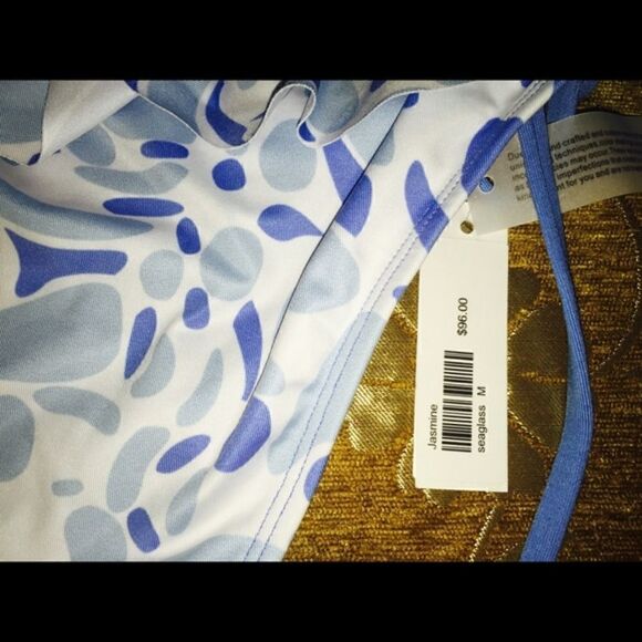 Indie Soul Jasmine Blue Camo Bikini Bottom NWT - Picture 2 of 3